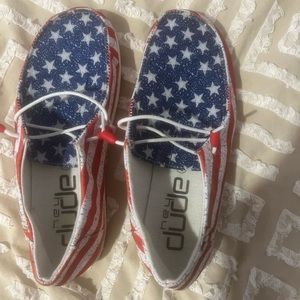 American Flag Hey dudes